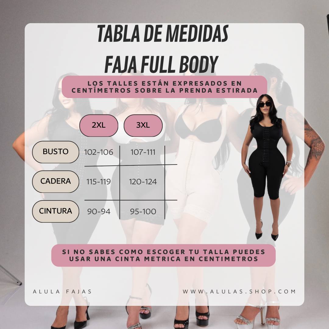 FAJAFULL BODY BBL - Moldea tu cuerpo completo hasta la rodilla
