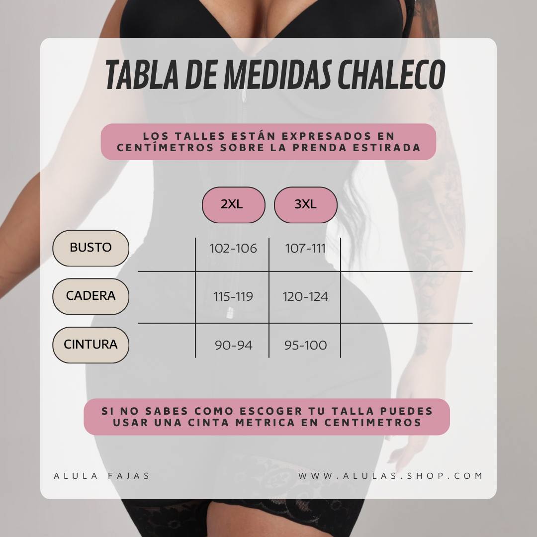 DELUXE EXTREME CHALECO - Moldea cintura y corrige postura