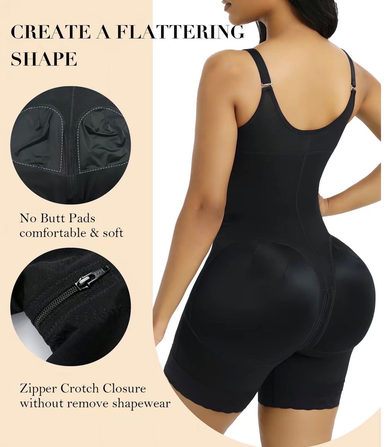 FAJA POST PARTO - USO DIARIO ZIPPER