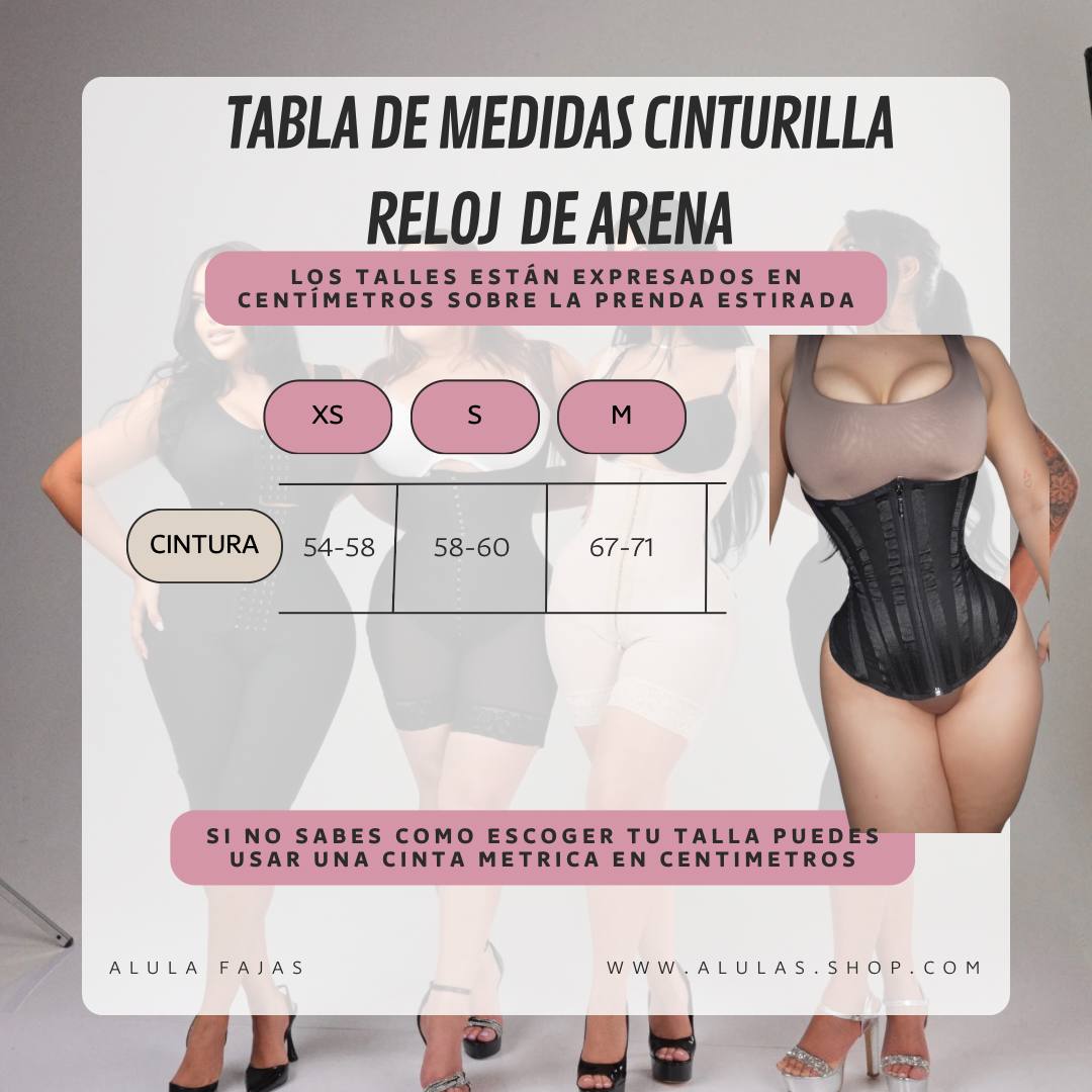 CINTURILLA EXTREMA "La máxima"- RELOJ DE ARENA